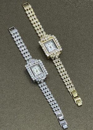 Imperial Square Halo Watch